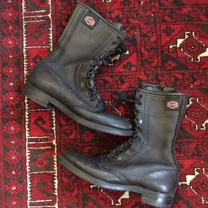 LAST DAY 🔥 Harley Davidson vintage biker boots